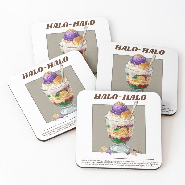 Item preview, HALO-HALO: FILIPINO SUMMER DESSERT designed and sold by SPixelotCo.