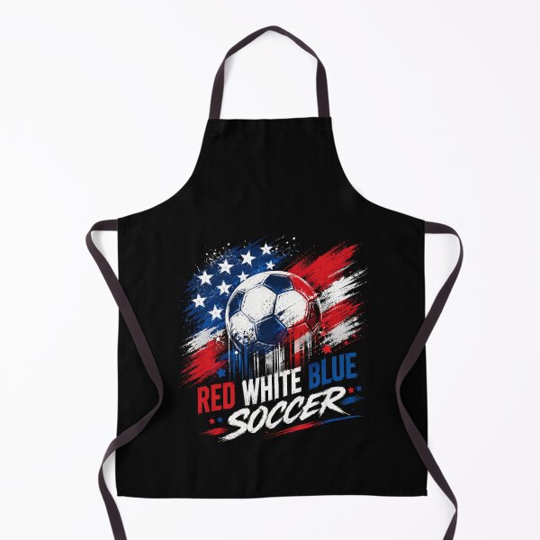 Item preview, Red White Blue USA Soccer Fan Pride Gift designed and sold by CleanDecor.