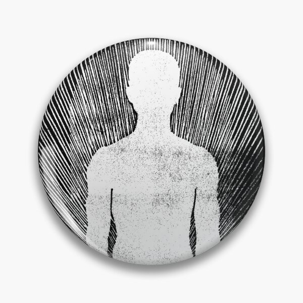 Item preview, Man Silhouette Abstract Dirty Surreal Design Drawing White (Silhouet, 1914) designed and sold by LockeL.