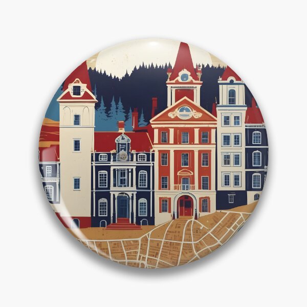 Item preview, Caribou Maine 1950s USA Vintage Travel Tourism designed and sold by TravelersGems.