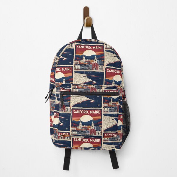 Item preview, Sanford Maine 1950s USA Vintage Travel Tourism designed and sold by TravelersGems.