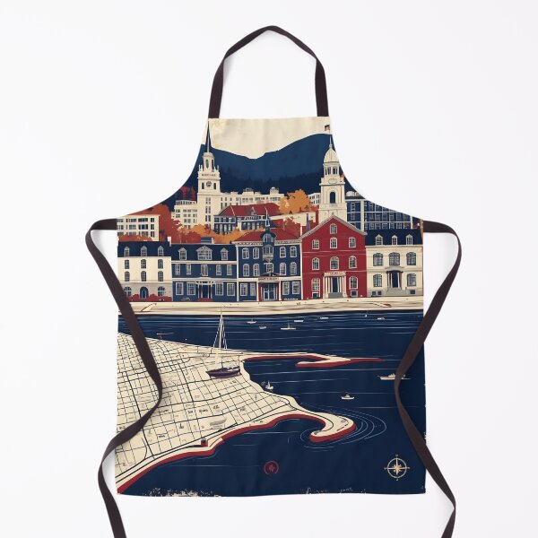 Item preview, Sanford Maine 1950s USA Vintage Travel Tourism designed and sold by TravelersGems.