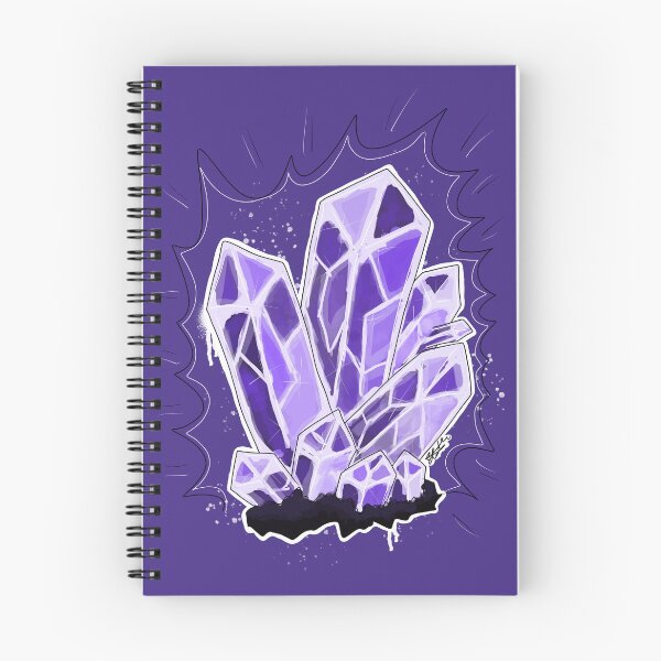 Item preview, Amethyst Point Crystal Art designed and sold by TheMossAndMermaid.
