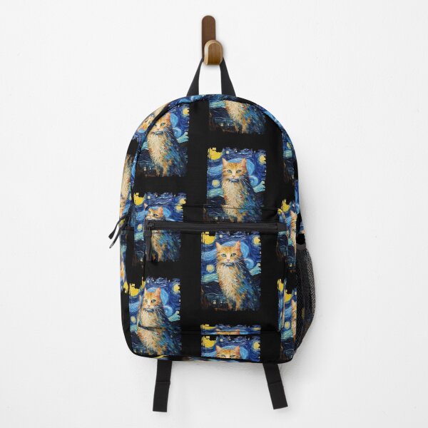 Item preview, Funny Laperm Cat Starry Night Illustration Mom Dad Kids designed and sold by rafaeltto.