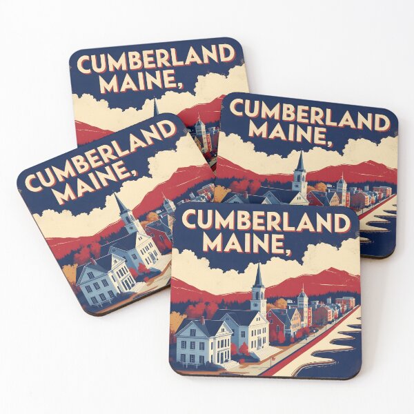 Item preview, Cumberland, Maine, década de 1950, EE. UU. Viajes y turismo vintage designed and sold by TravelersGems.