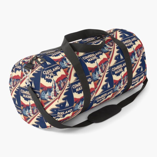 Item preview, Cumberland Maine 1950s USA Vintage Travel Tourism designed and sold by TravelersGems.