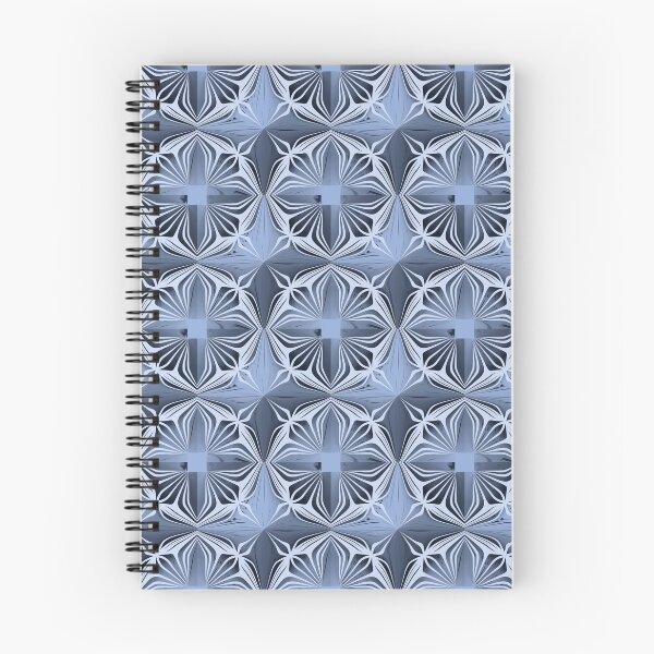 Item preview, Blue Geometric Mandala Seamless Pattern designed and sold by SahmatArt.