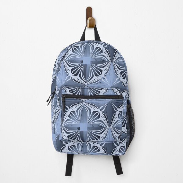 Item preview, Blue Geometric Mandala Seamless Pattern designed and sold by SahmatArt.