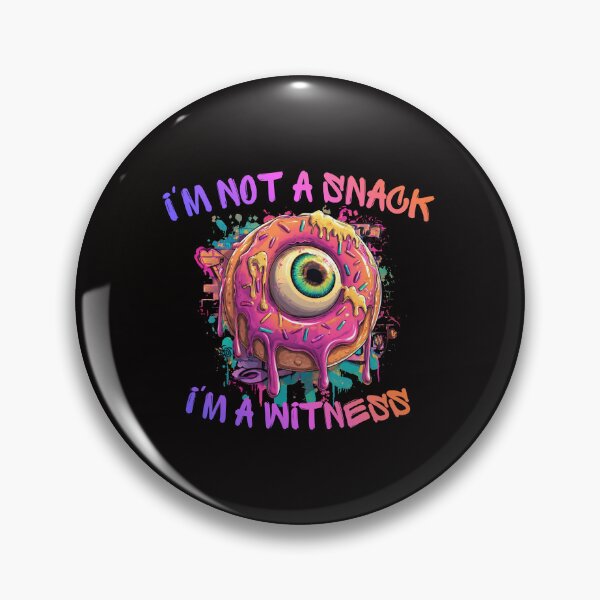 Item preview, ippy Eyeball Donut with Colorful Quote - Psychedelic Weirdcore DesignTrippy ETryeball Donut with Colorful Quote - Psychedelic Weirdcore Design designed and sold by illeN-Art-World.