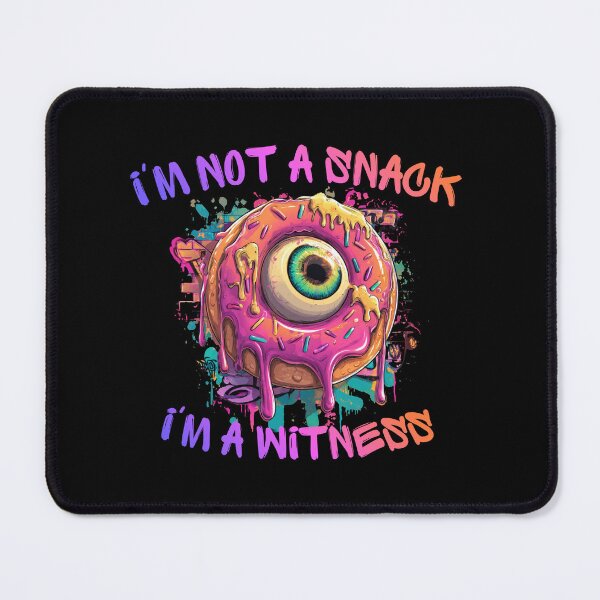 Item preview, ippy Eyeball Donut with Colorful Quote - Psychedelic Weirdcore DesignTrippy ETryeball Donut with Colorful Quote - Psychedelic Weirdcore Design designed and sold by illeN-Art-World.