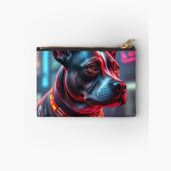 Item preview, Cyberpunk Style Dog | Neon Futuristic Illustration designed and sold by RAISC.