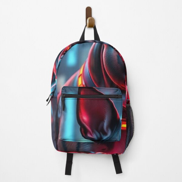 Item preview, Cyberpunk Style Dog | Neon Futuristic Illustration designed and sold by RAISC.