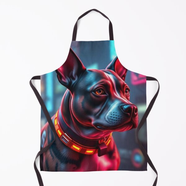 Item preview, Cyberpunk Style Dog | Neon Futuristic Illustration designed and sold by RAISC.
