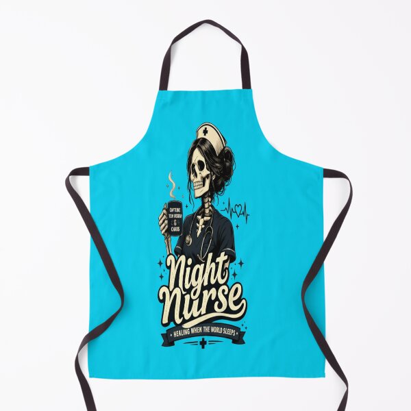 Item preview, Night Nurse – Healing When The World Sleeps designed and sold by CatLovers Studio.