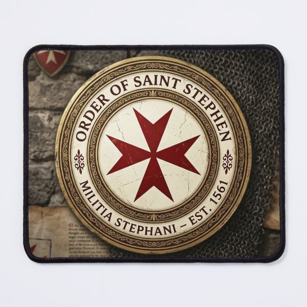 Item preview, Order of Saint Stephen – Red Cross Emblem (1561) designed and sold by ElNiro.