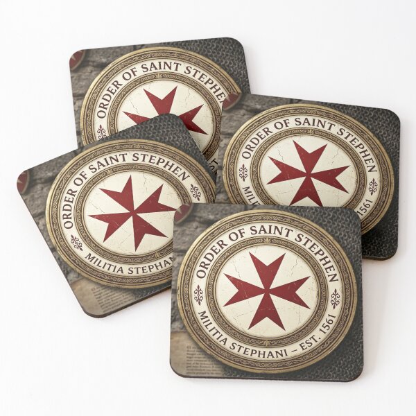 Item preview, Order of Saint Stephen – Red Cross Emblem (1561) designed and sold by ElNiro.