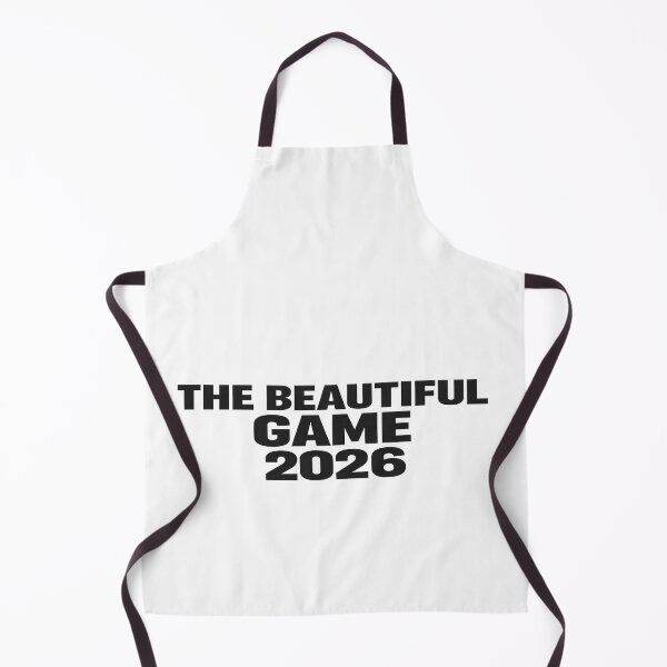 Item preview, The Beautiful Game 2026 Minimalist Football T-Shirt designed and sold by ArthUpscale.