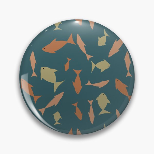 Item preview, Fish Schools on Blue designed and sold by Qousqoza7.