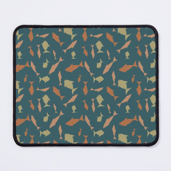 Item preview, Fish Schools on Blue designed and sold by Qousqoza7.
