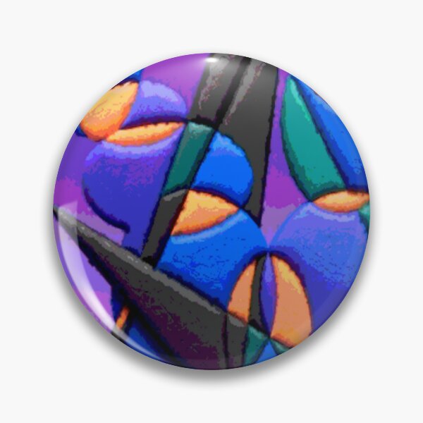 Item preview, symbols dark rough C colorful geometric abstract design designed and sold by SmashingDeals.