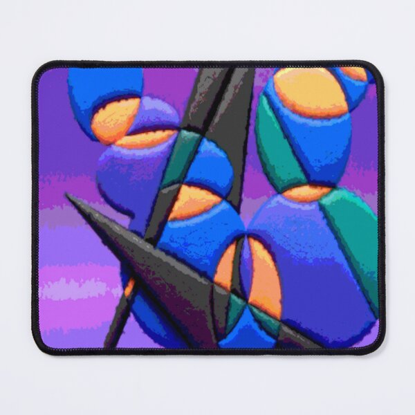 Item preview, symbols dark rough C colorful geometric abstract design designed and sold by SmashingDeals.