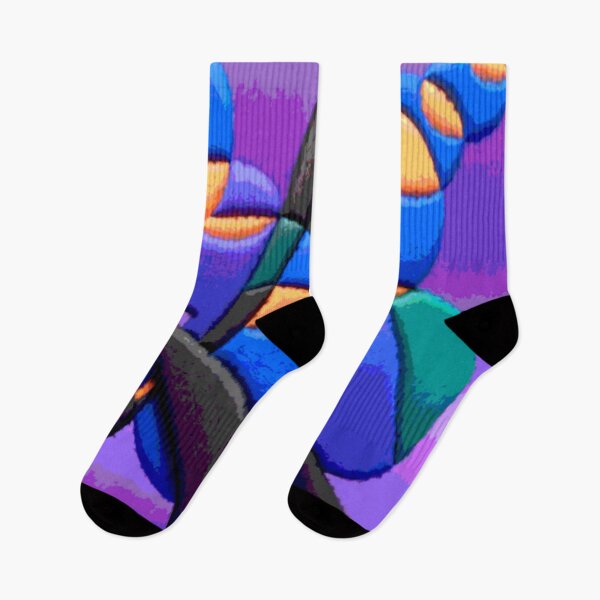 Item preview, symbols dark rough C colorful geometric abstract design designed and sold by SmashingDeals.