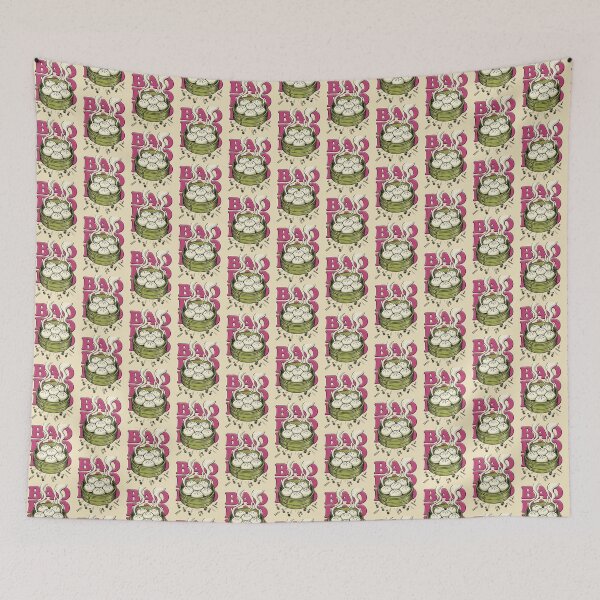 Item preview, Retro Pop Art Steamed Buns Bao Graphic designed and sold by DuckOddity.
