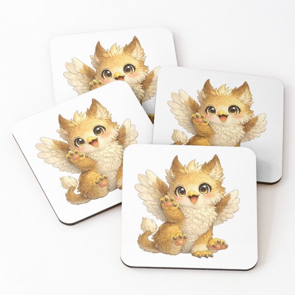 Item preview, Adorable Gryphon Chibi Animal Design designed and sold by Hatchling Hollow.