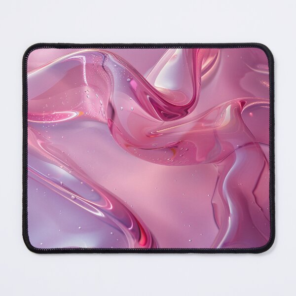 Item preview, Pastel Pink Glossy Fluid Abstract with Soft Light Reflection Texture designed and sold by daila70.