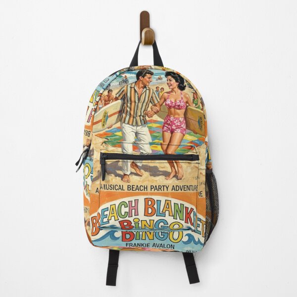 Item preview, A Musical Beach Party Adventure – Beach Blanket Bingo Fine Art Print designed and sold by Art's Diner.