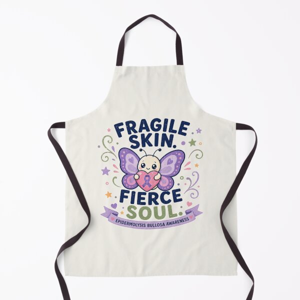 Item preview, Fragile Skin Fierce Soul - Epidermolysis Bullosa Awareness Art designed and sold by BlackSector77.