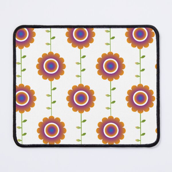 Item preview, Copy of Retro Flower Folk Art Vibrant Color Gradient Graphic 2 designed and sold by ZorianArt.