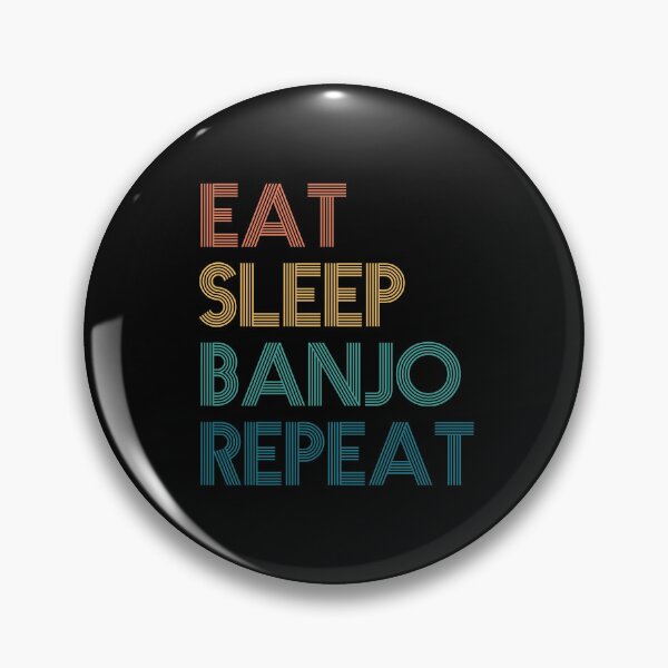 Item preview, Eat Sleep Banjo Repeat - Gift For Banjo Fans designed and sold by kindxinn.
