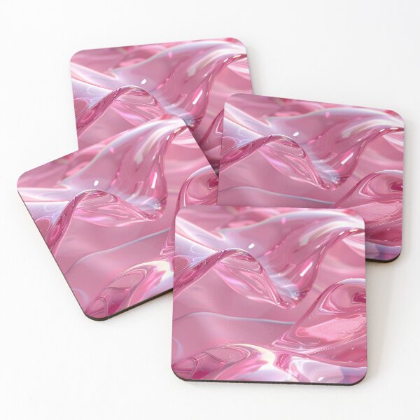 Item preview, Soft Pink Liquid Glass Dream Abstract Jelly Texture designed and sold by daila70.