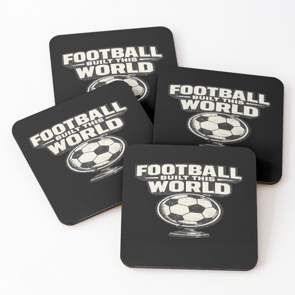 Item preview, Football Built This World Vintage Globe Football T-Shirt designed and sold by ArthUpscale.
