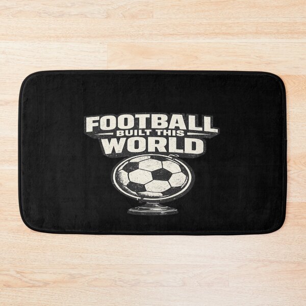 Item preview, Football Built This World Vintage Globe Football T-Shirt designed and sold by ArthUpscale.