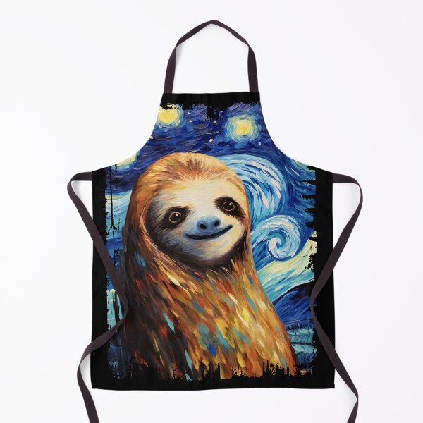Item preview, Funny Sloth Starry Night Illustration Mom Dad Kids designed and sold by rafaeltto.
