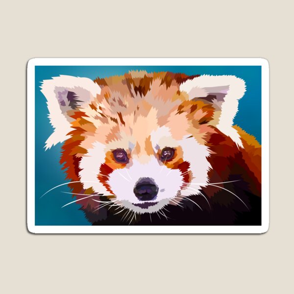 Red panda Magnet