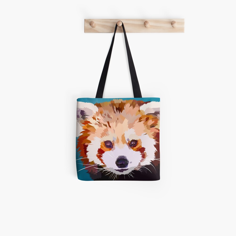 Red panda Tote Bag