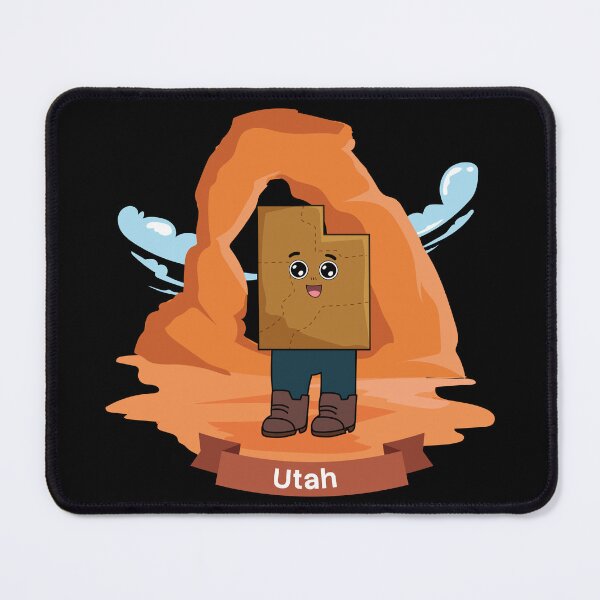 Item preview, Utah National Park Hiking Adventure Cute Character designed and sold by Travel.Art.