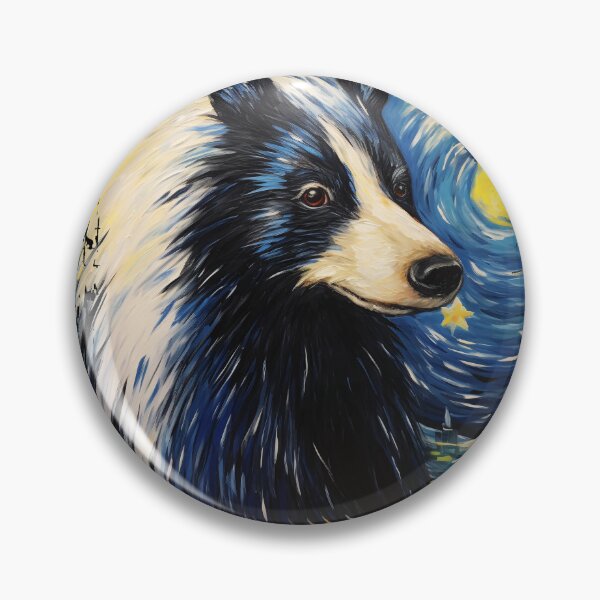 Item preview, Funny Skunk Starry Night Illustration Mom Dad Kids designed and sold by rafaeltto.