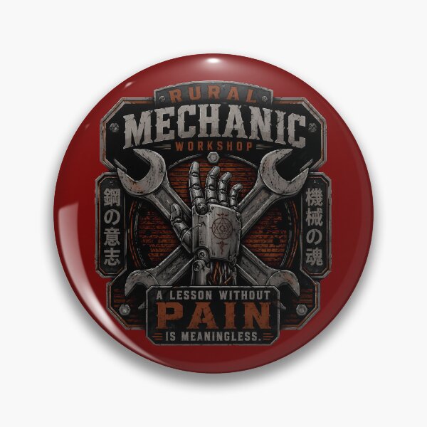 Item preview, State Automail Mechanic Plaque designed and sold by agearb.