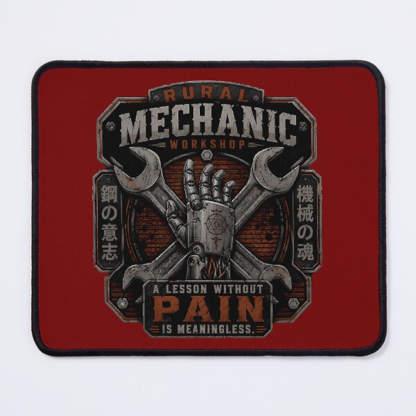 Item preview, State Automail Mechanic Plaque designed and sold by agearb.