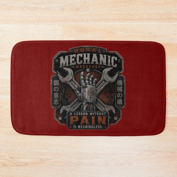 Item preview, State Automail Mechanic Plaque designed and sold by agearb.