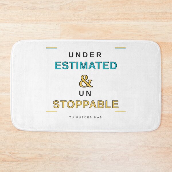 Item preview, Underestimated and Unstoppable T-Shirt | Motivational Latino Tee | Hustle Gift designed and sold by tupuedesmas.