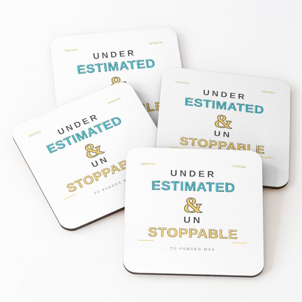Item preview, Underestimated and Unstoppable T-Shirt | Motivational Latino Tee | Hustle Gift designed and sold by tupuedesmas.