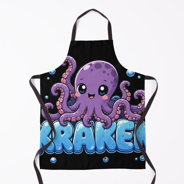 Item preview, Kraken Cryptid Kawaii designed and sold by redsharkuk.