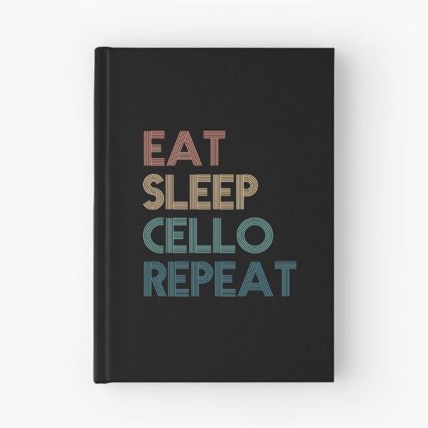 Item preview, Eat Sleep Cello Repeat - Gift For Cello Fans designed and sold by kindxinn.