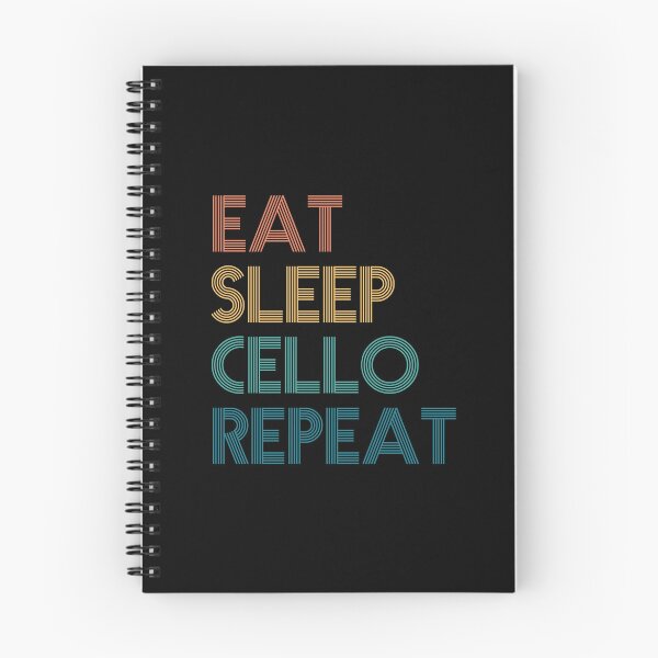 Item preview, Eat Sleep Cello Repeat - Gift For Cello Fans designed and sold by kindxinn.