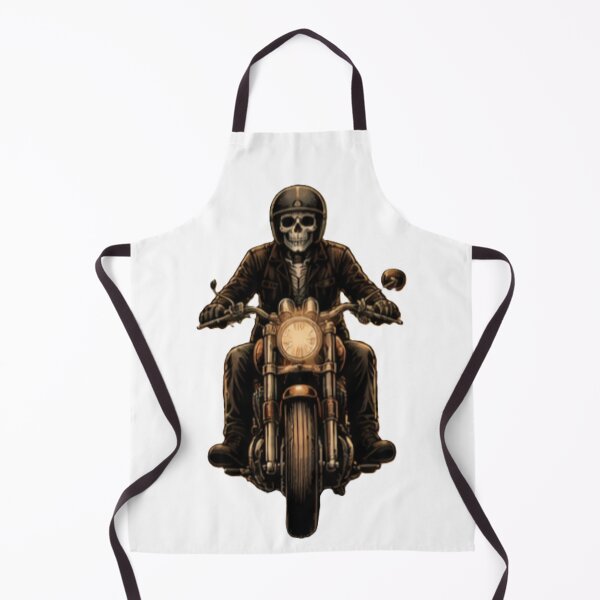 Item preview, Skeleton Biker Motorcycle Rider Vintage Gothic Graphic designed and sold by SkeletonMood.